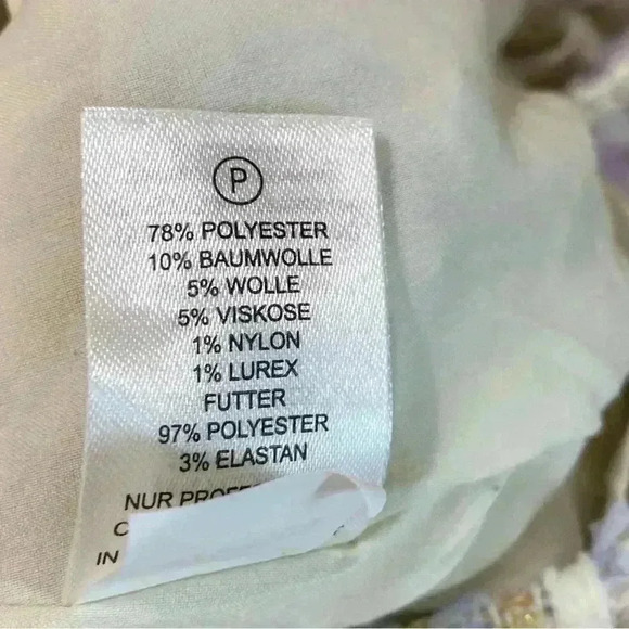 House of Harlow 1960 tweed mini skirt lined size 6 - Picture 6 of 6